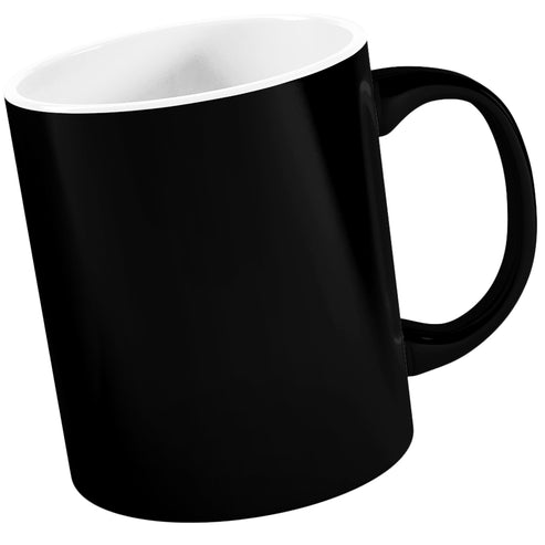 GPOCSCCM350 | Outer Colored Shiny Color Changing Mug - 350 ml Black 350 ml